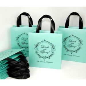 20 Sacolas De Papel Personalizadas Aniversário Média