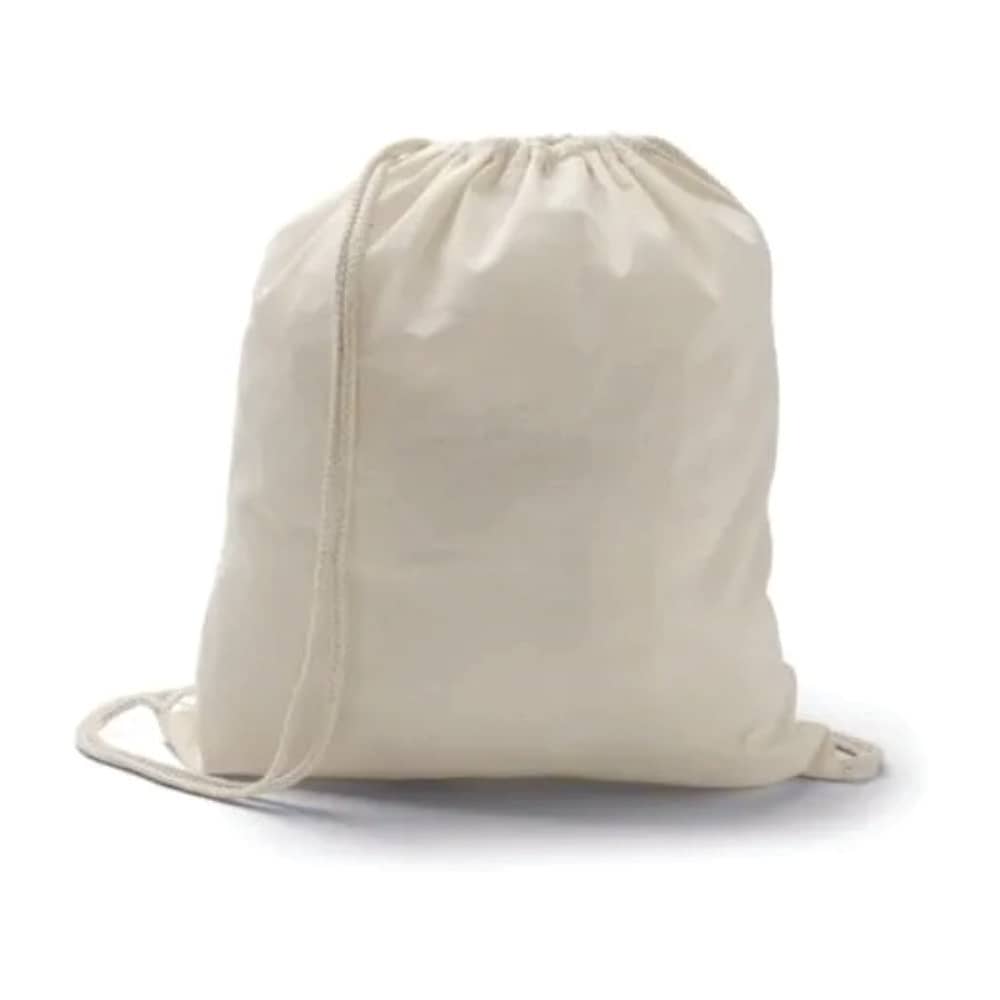 200 Mochilas Personalizadas Tipo Saco Algodão