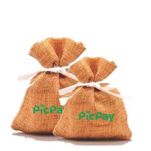 60 Unidades De Saquinhos Em Juta Para Festa