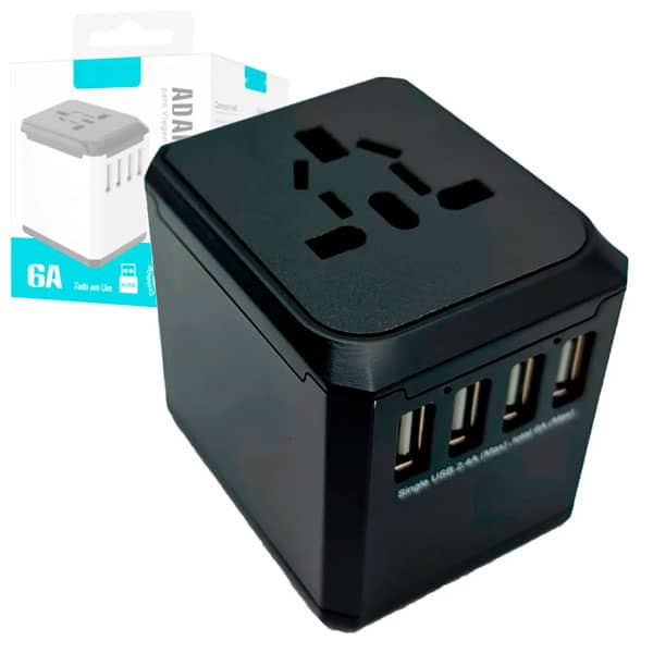 Adaptador Universal de Tomada 150 Países