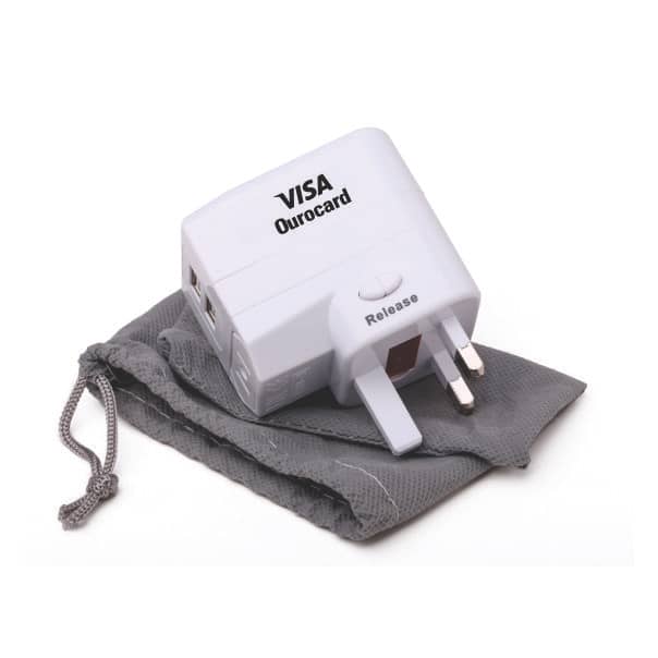 Adaptador usb de tomada personalizado