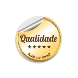 Adesivo Redondo em Vinil Personalizado