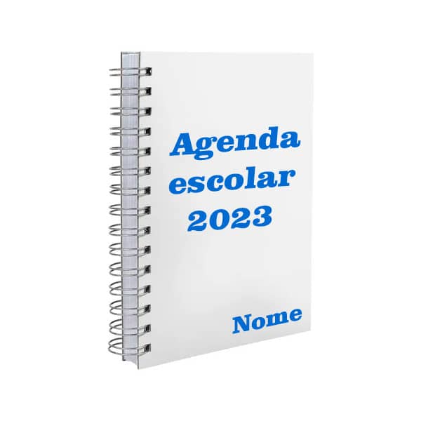 Agenda Escolar Wire-o Personalizada