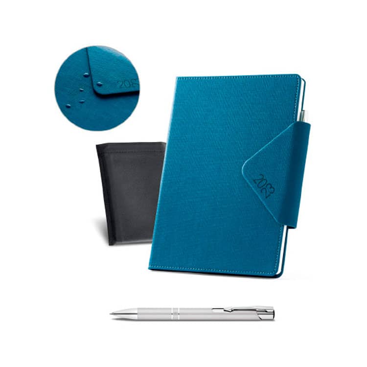 Agenda Executiva com Caneta Personalizada