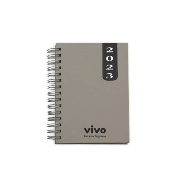 Agenda Wire-o com Espiral Personalizada