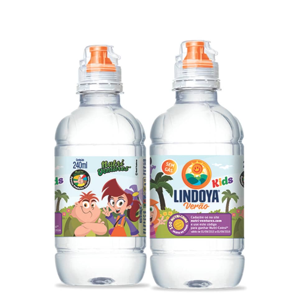 Água Mineral Personalizada Lindoya Kids 240ML