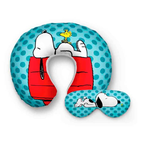 Almofada de Pescoço e tapa olho personalizados