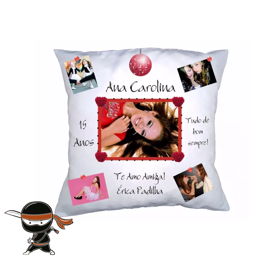 Almofadas personalizadas com fotos