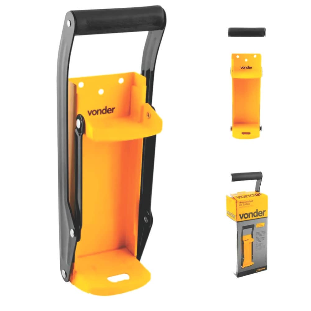 Amassador De Latas Latinha 475ml Abridor De Garrafa Vonder