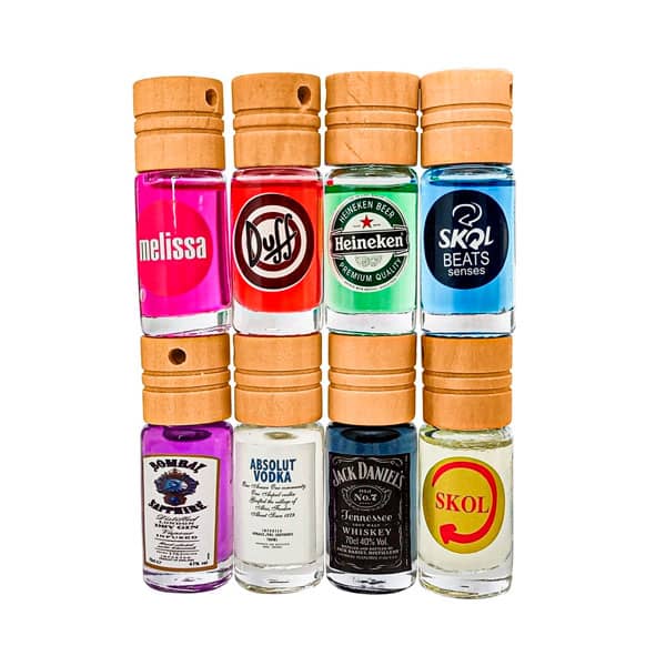 Aromatizador de Carro em Vidro Personalizado