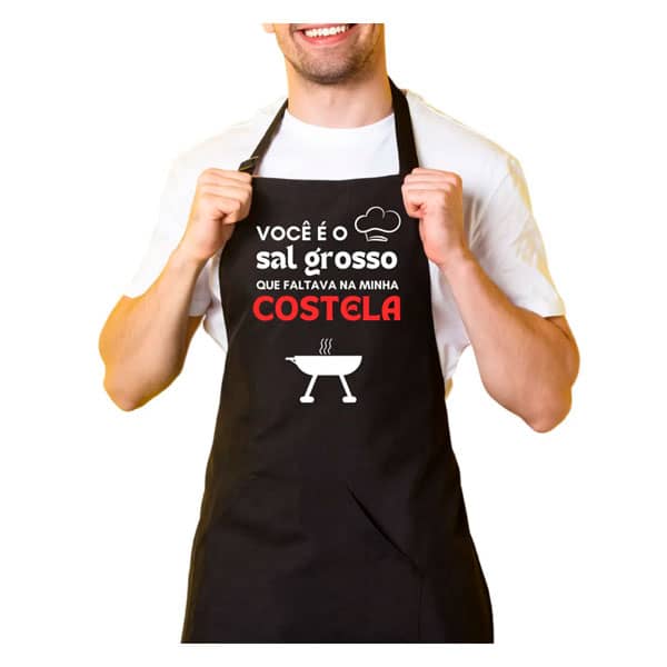 Avental de Cozinha Churrasqueiro