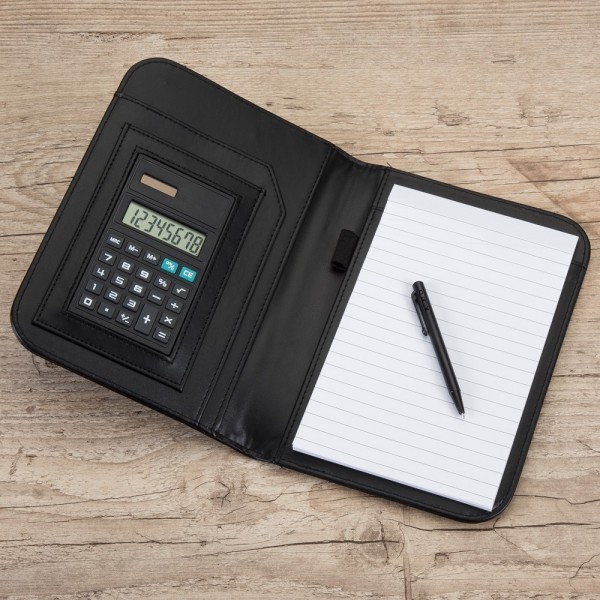 Bloco de Anotações com Calculadora