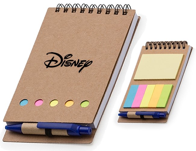 Bloco personalizados post it caneta