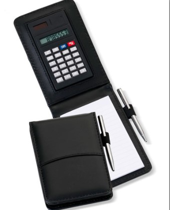 Bloco promocional com calculadora