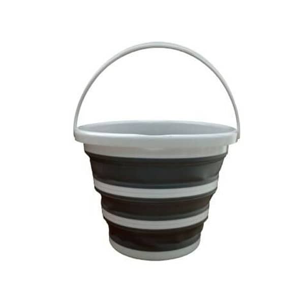 Balde Dobrável 10 Litros Retrátil Limpeza Imediata