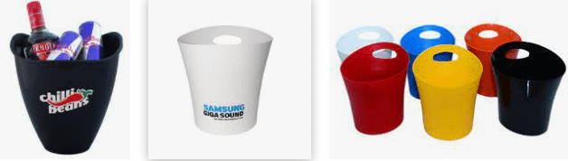 Balde de Gelo Plastico Personalizado