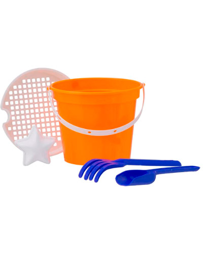 Baldinho de praia colorido e divertido para brindes