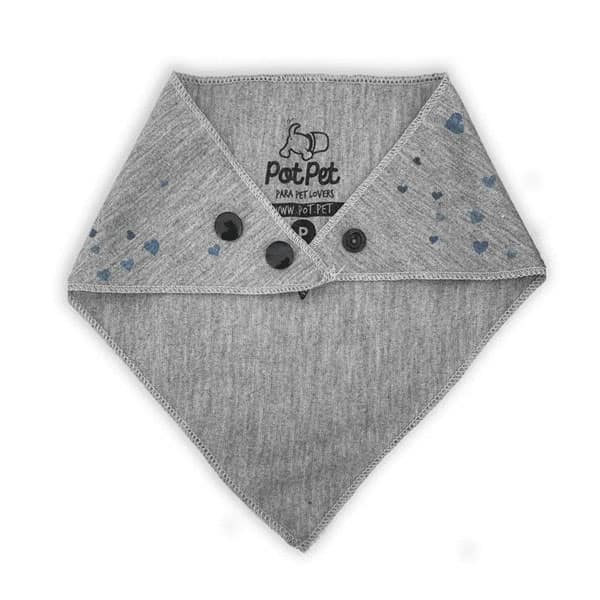 Bandana Personalizada Azul Estrela Com o Nome do Pet