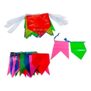 Bandeirinha Festa Junina 100m Costurada Bandeirola Com Nf