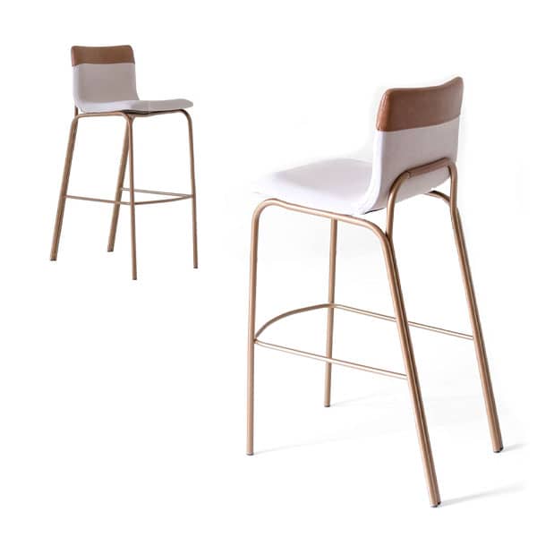 Banqueta Edith Estofada Anatômica Design Contemporâneo