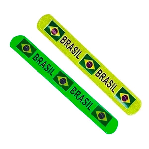 Bate Bate Inflável Torcedor Brasil Copa Do Mundo Kit Com 2