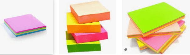 Bloco De Anotações Colorido