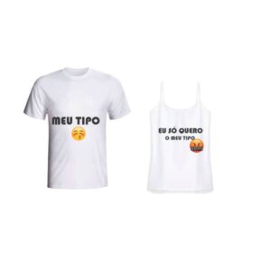 Blusa Personalizada Casal