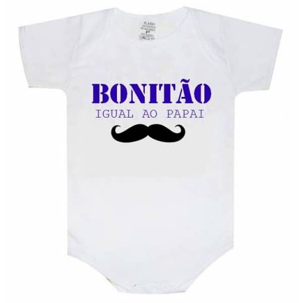 Body Bebê Divertido Personalizado Avulso