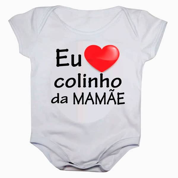 Body Bebê Divertido Personalizado Avulso