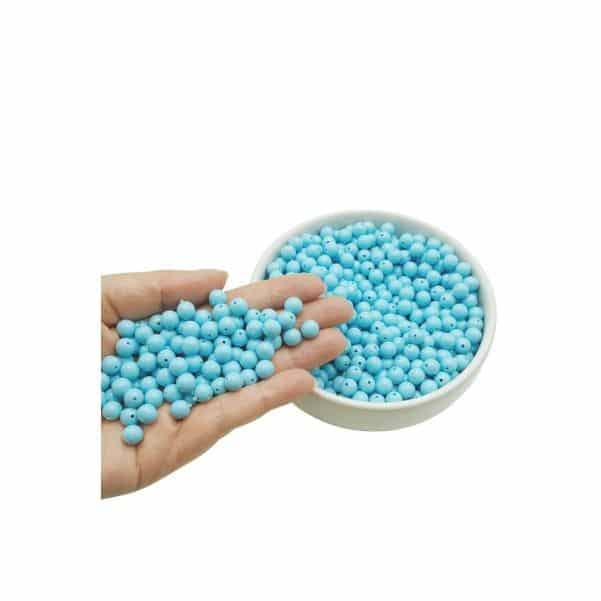 Bola Plástica Leitosa para Pulseiras