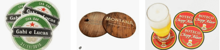 Bolacha de Copo Personalizada