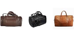 Bolsa de Viagem Masculina em Couro