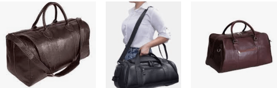 Bolsa de Viagem de Couro