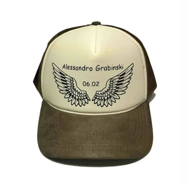 Boné personalizado com nome