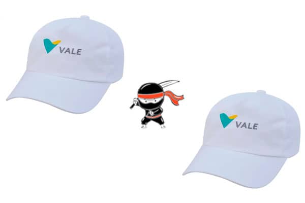 Bonés personalizados para eventos