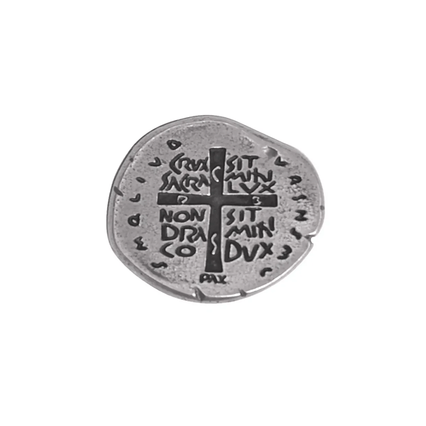 Broche Medalha das Duas Cruzes Personalizado