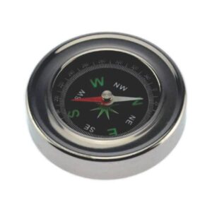 Bussola de Bolso Com Corpo em Aço Inox
