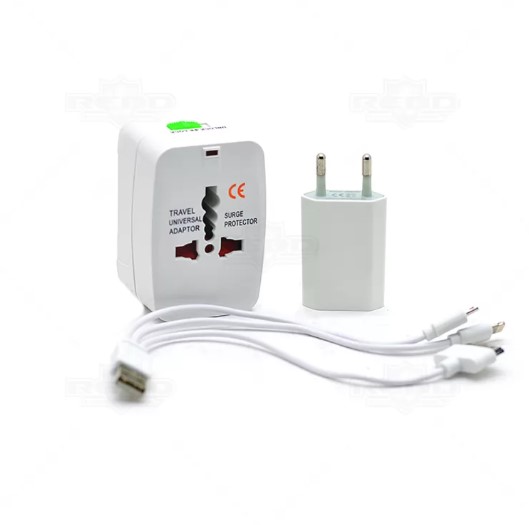 Cabo 3 pontas para power bank