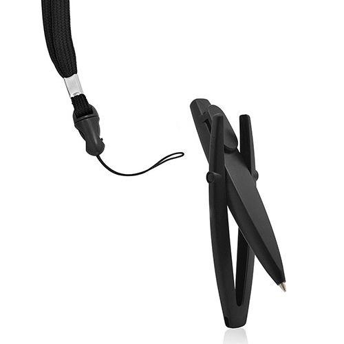 Caneta cordão personalizada