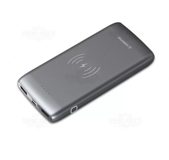 Carregador Portátil em Alumínio Personalizado