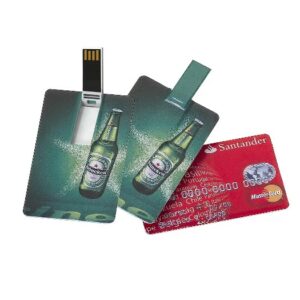 Cartão pen drive com personalizado