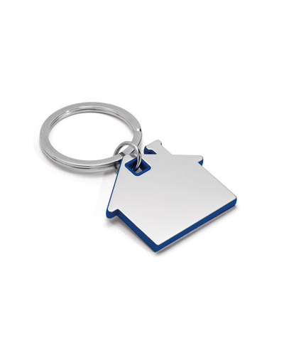 Chaveiro casa de metal promocional