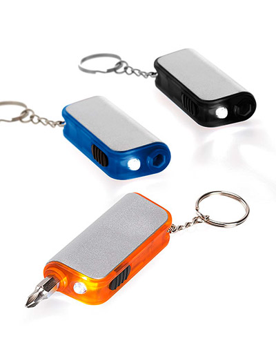 Chaveiro com lanterna para brindes