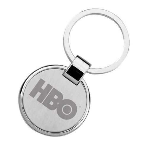 Chaveiro de metal redondo personalizado