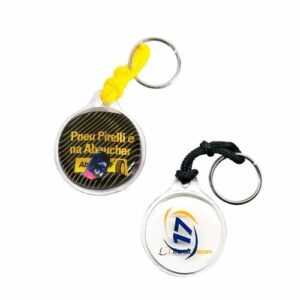 Chaveiro em gel personalizado