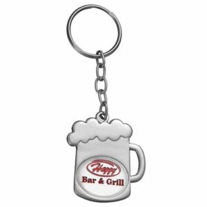 Chaveiro miniatura de caneca de chopp