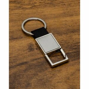 Chaveiro promocional de metal com nylon