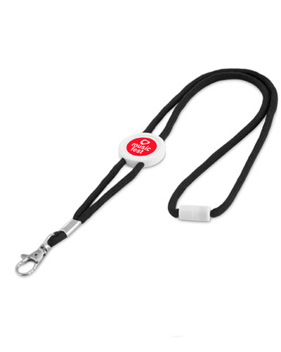 Cordão de pescoço para crachá personalizado