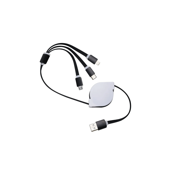 Cabo Carregador Celular 3 em 1