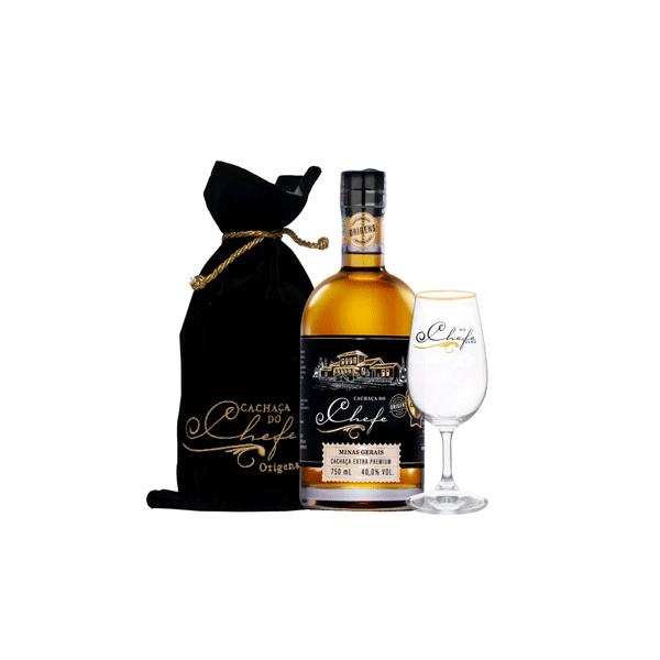 Cachaça do Chefe Extra Premium Copo Personalizado